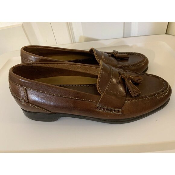 Johnston & Murphy Passport Tasselled Slip On Loafers Shoes Men's 9‎ M - Picture 4 of 10